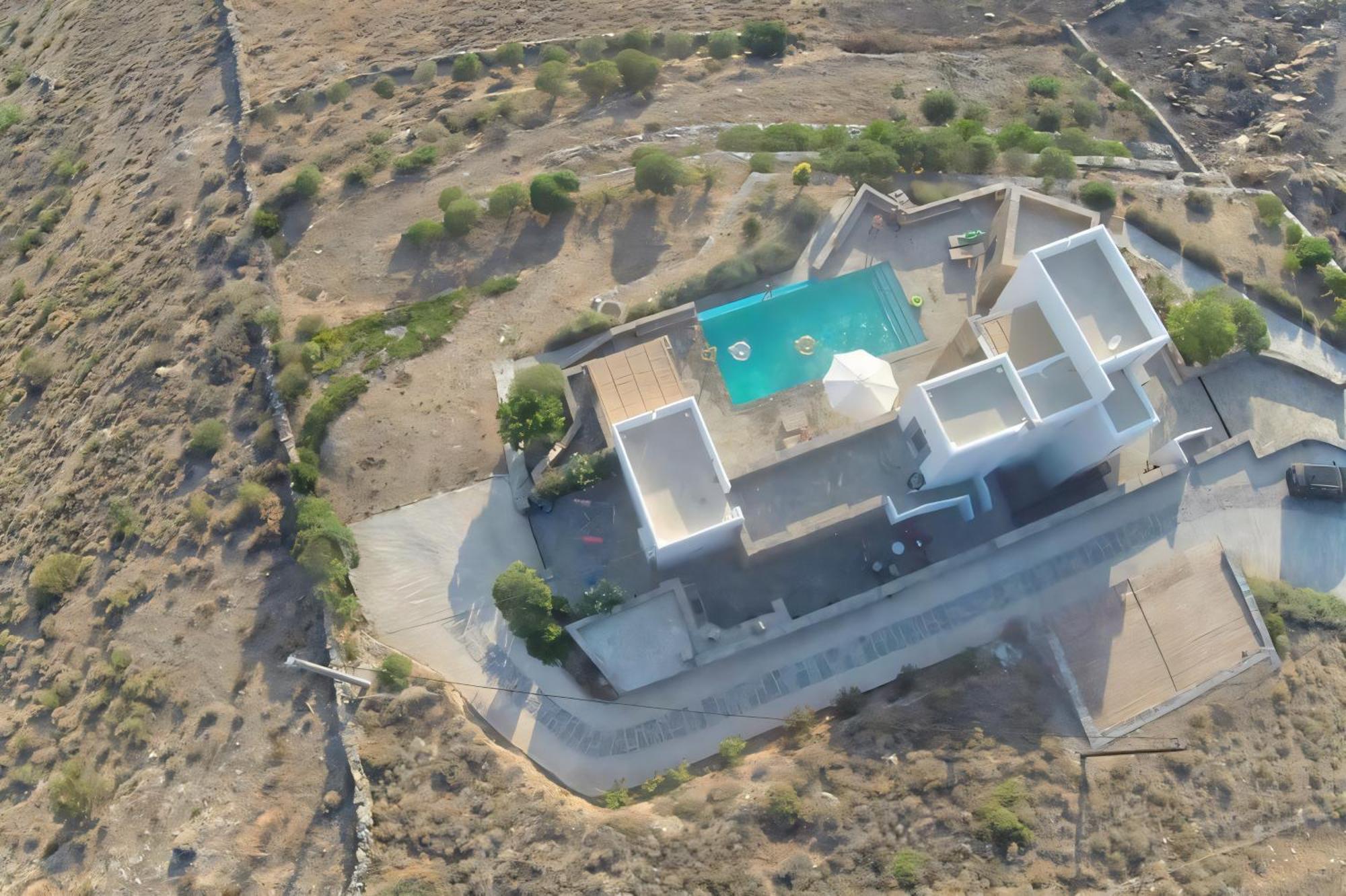 Luxury Cycladic Villa-Enjoy Infinity Pool Sunsets Koundouros Dış mekan fotoğraf