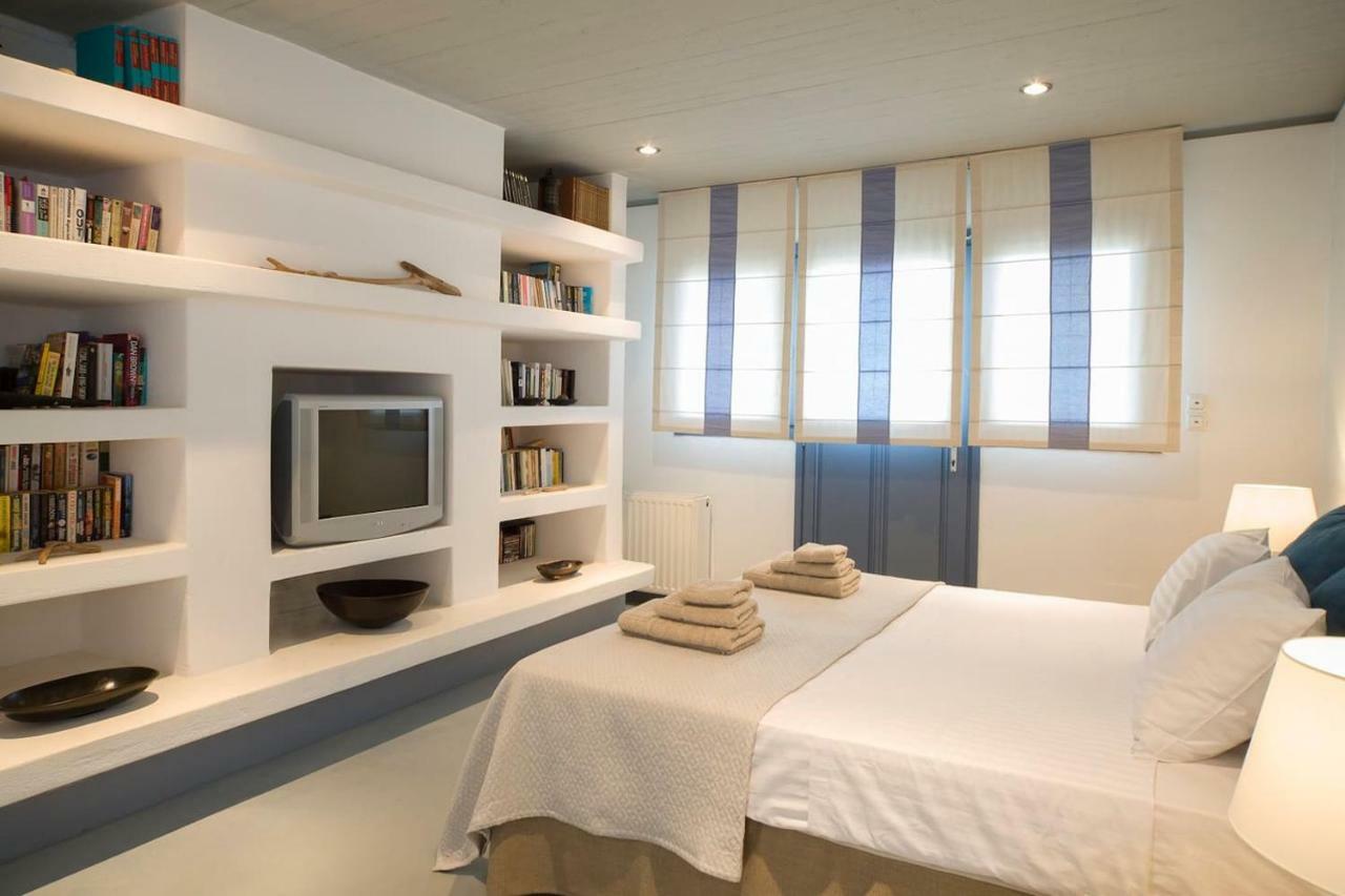 Luxury Cycladic Villa-Enjoy Infinity Pool Sunsets Koundouros Dış mekan fotoğraf