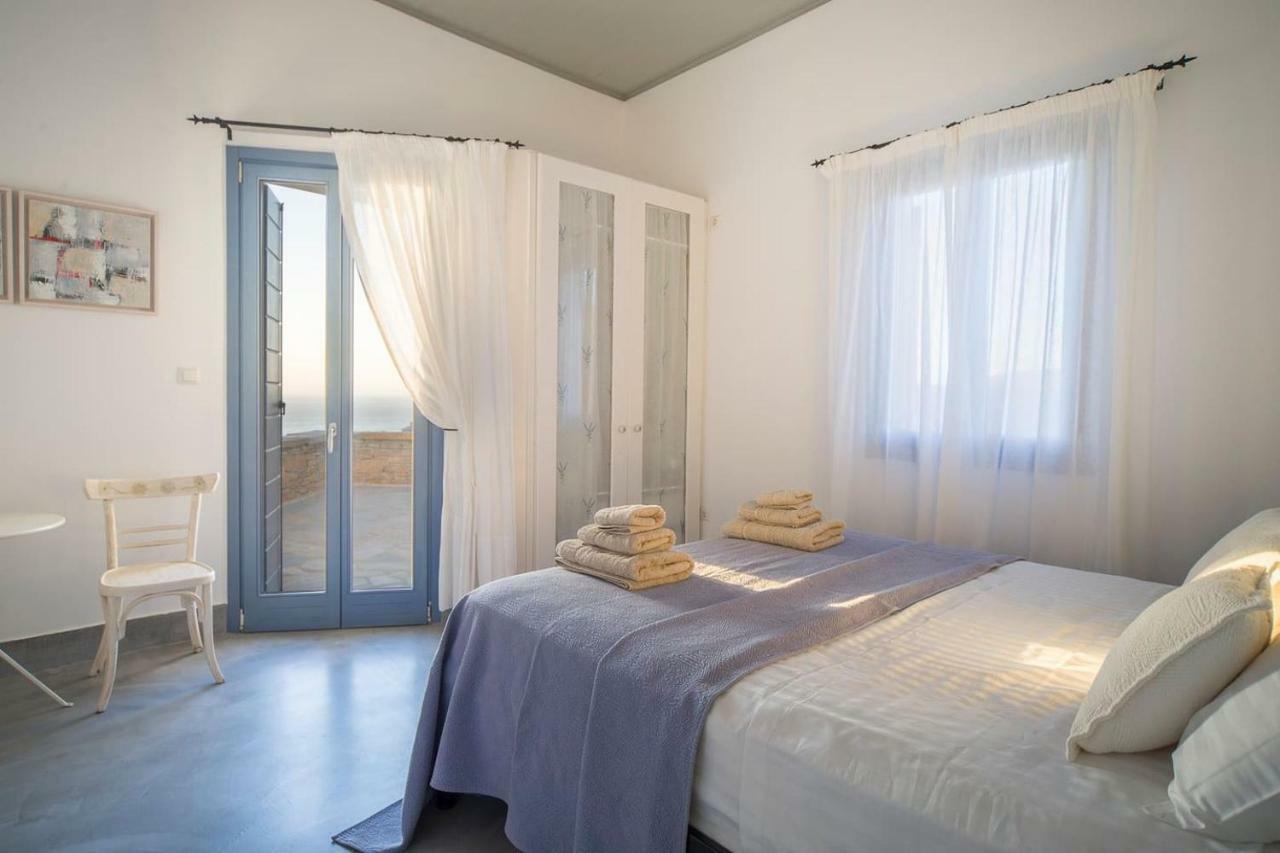 Luxury Cycladic Villa-Enjoy Infinity Pool Sunsets Koundouros Dış mekan fotoğraf