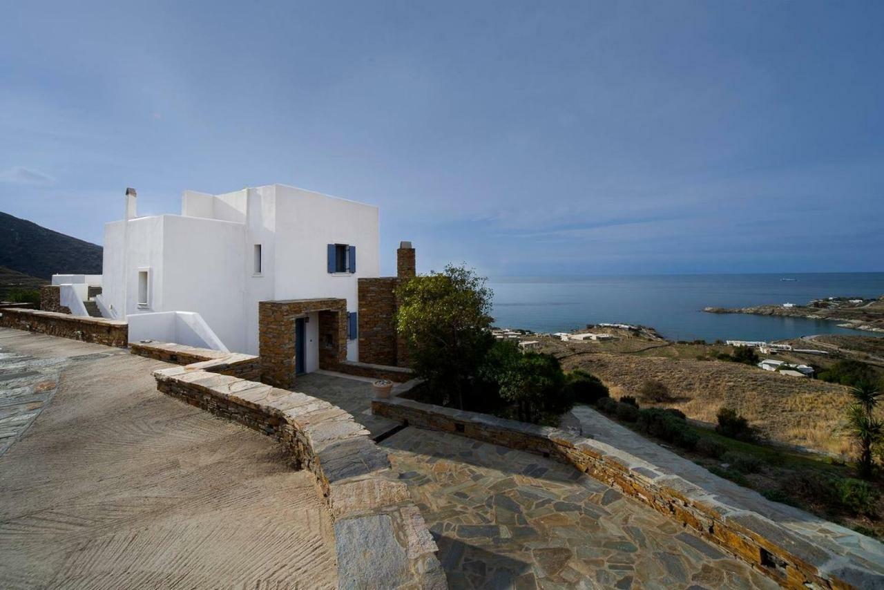 Luxury Cycladic Villa-Enjoy Infinity Pool Sunsets Koundouros Dış mekan fotoğraf